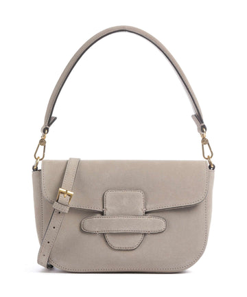 Abro Suede Camilla Bolso de hombro siena
