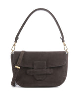 Abro Suede Camilla Bolso de hombro dark brown