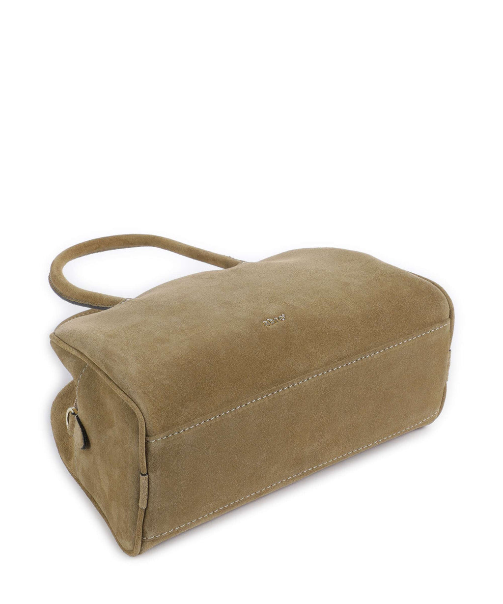 Abro Suede Amara Handbag mud