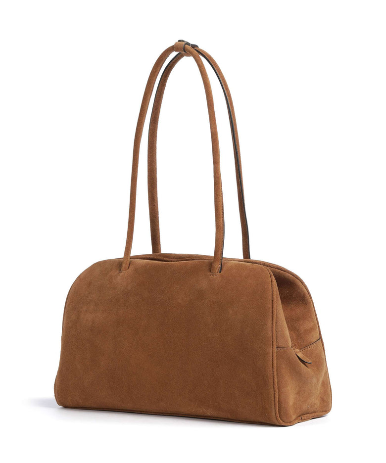 Abro Suede Amara Shoulder bag cuoio