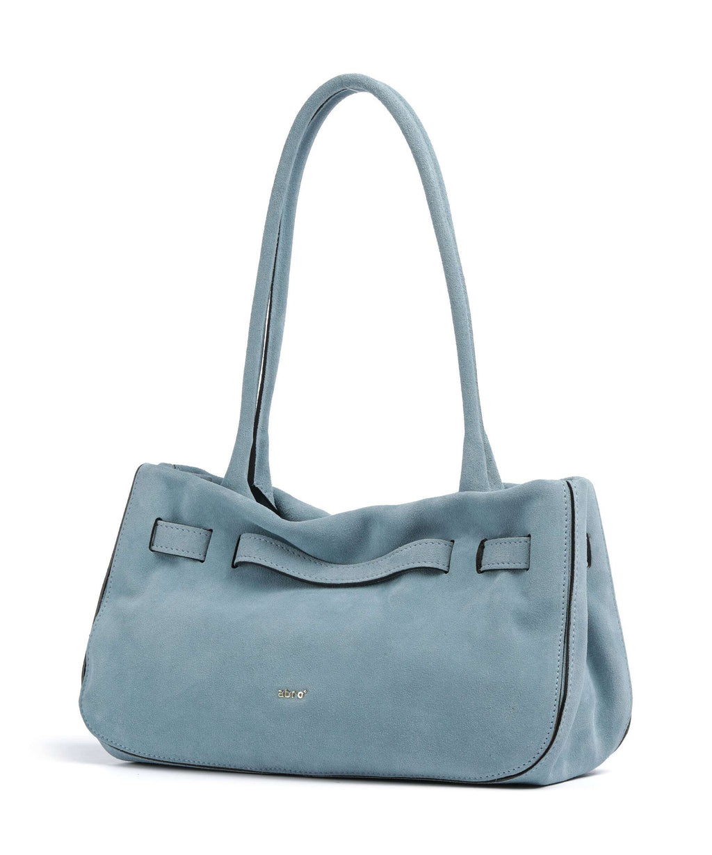 Abro Suede Jill Shoulder bag sapphire