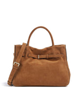 Abro Suede Jill Handbag cuoio