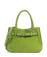 Abro Suede Jill Bolso de mano lime