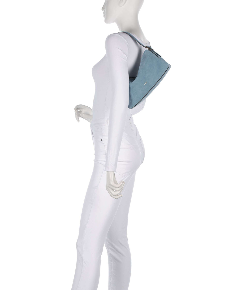 Abro Suede Carina Shoulder bag sapphire