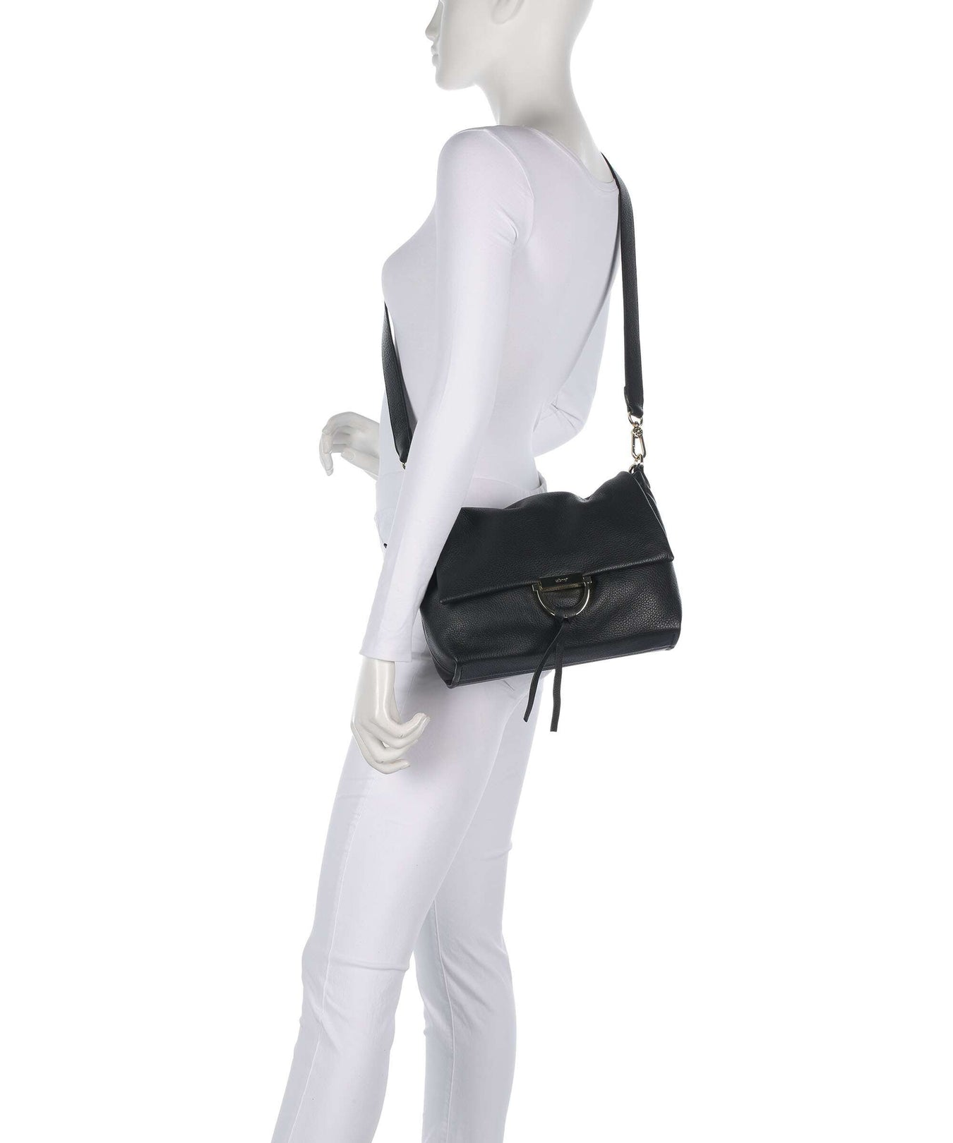 Abro Dalia Temi Medium Shoulder bag black/gold