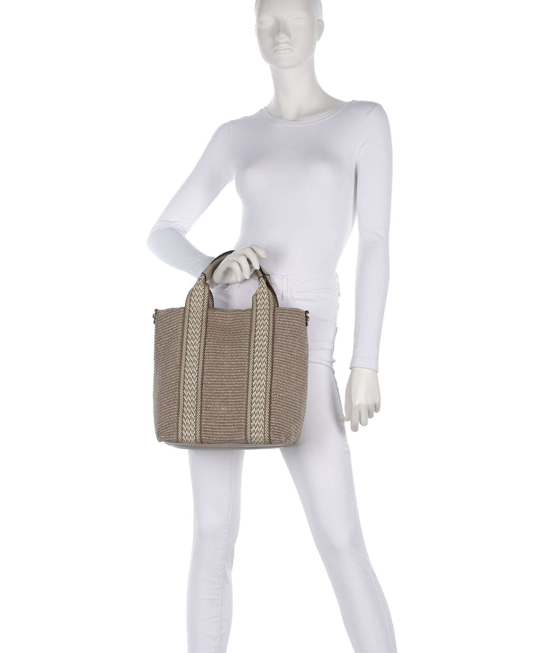 Abro Raffia Kaia Handbag siena