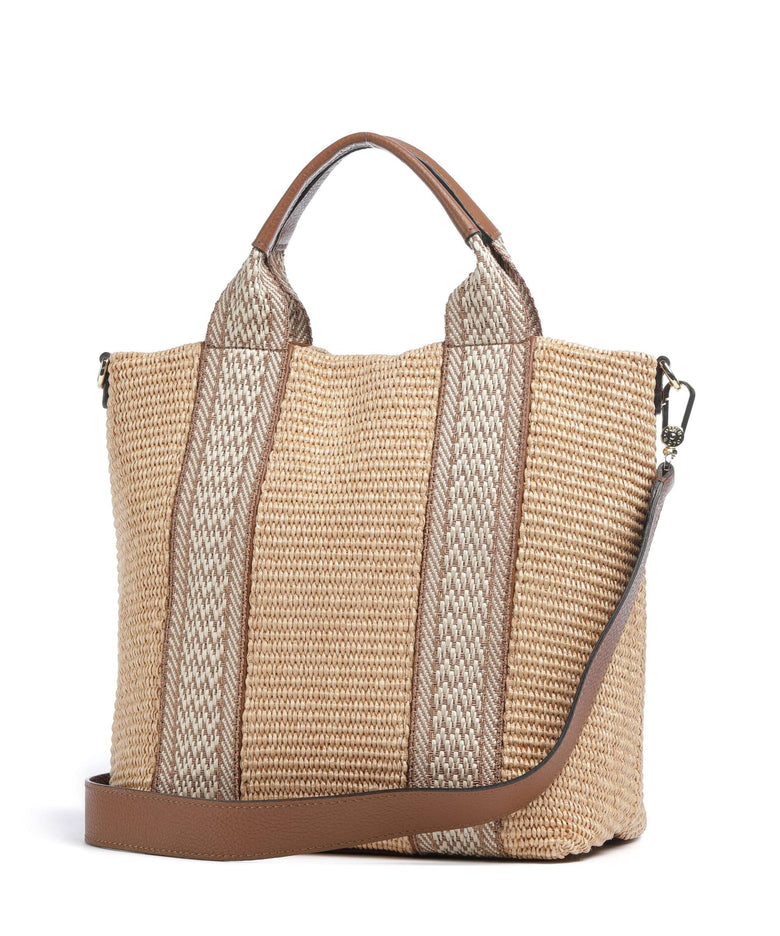 Abro Raffia Kaia Handbag natural