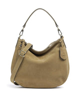 Abro Suede Juna Small Bolso de hobo mud