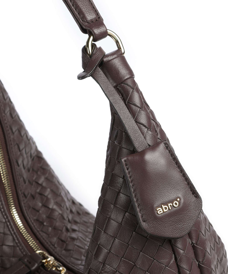 Abro Piuma Nana Hobo bag wood