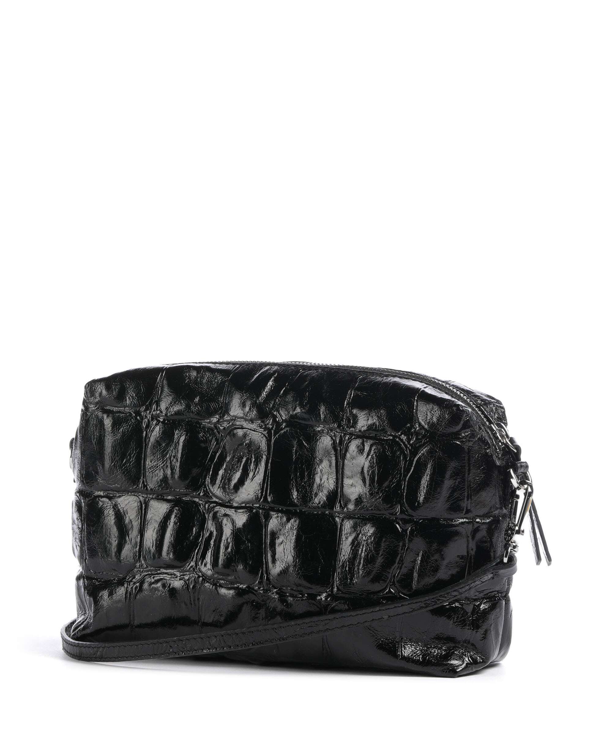 Abro Maxi Cocco Kaia Crossbody bag black/nickel