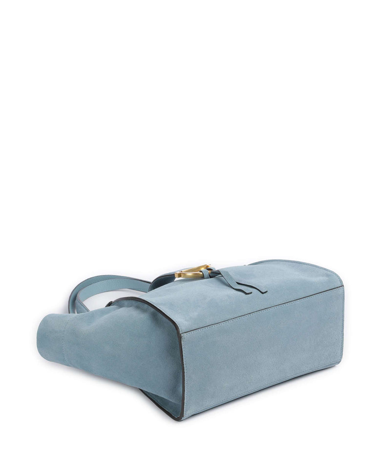 Abro Suede Temi Tote bag sapphire