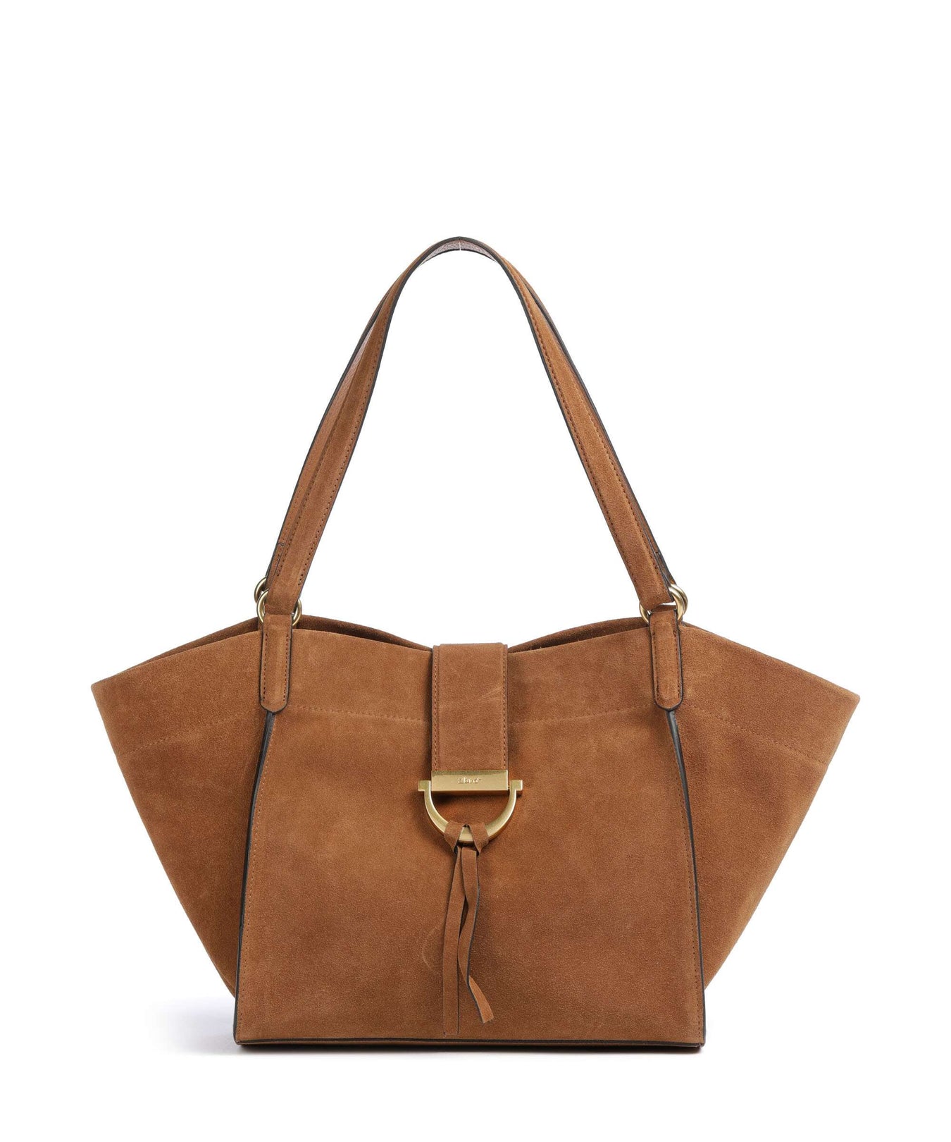 Abro Suede Temi Tote bag cuoio