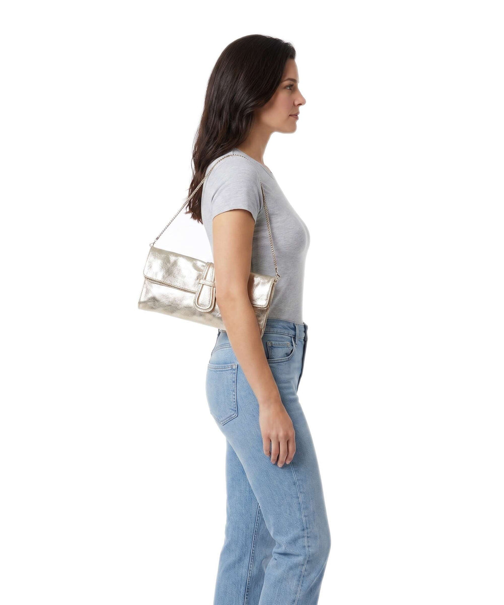 Abro Mimosa Luna Shoulder bag gold
