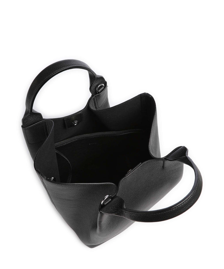 Abro Agave Essential Medium Handbag black/nickel