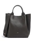 Abro Agave Essential Medium Handbag dark brown