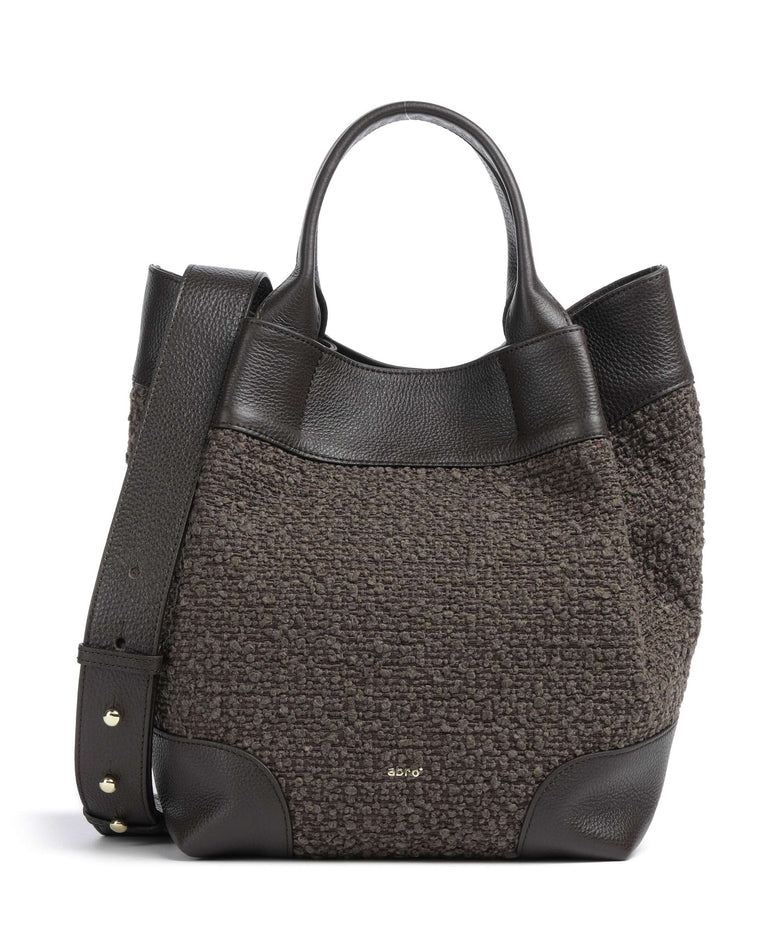 Abro Boucle´ Essential Medium Handbag dark brown