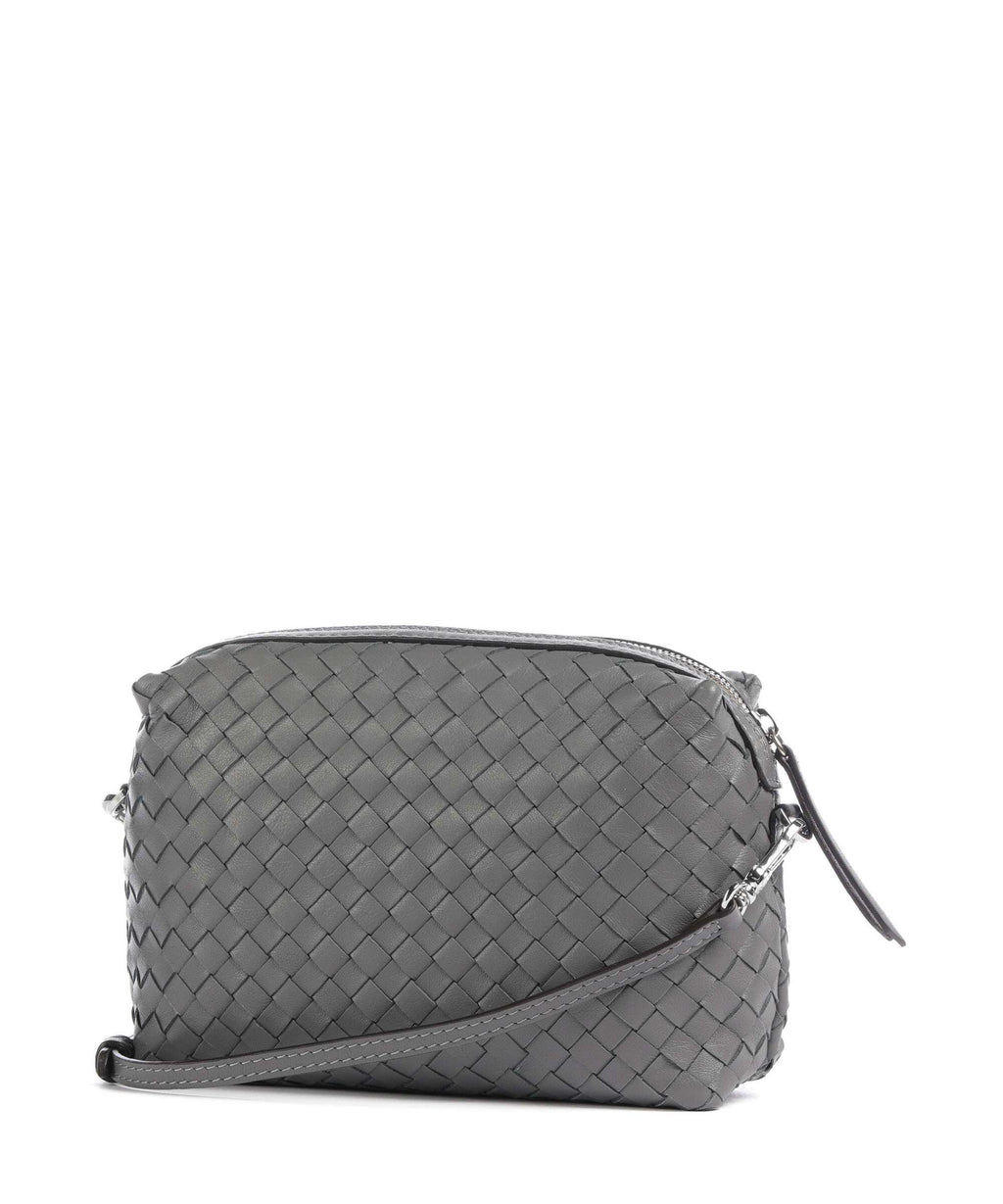 Abro Piuma Opaco Kaia Crossbody bag zinc