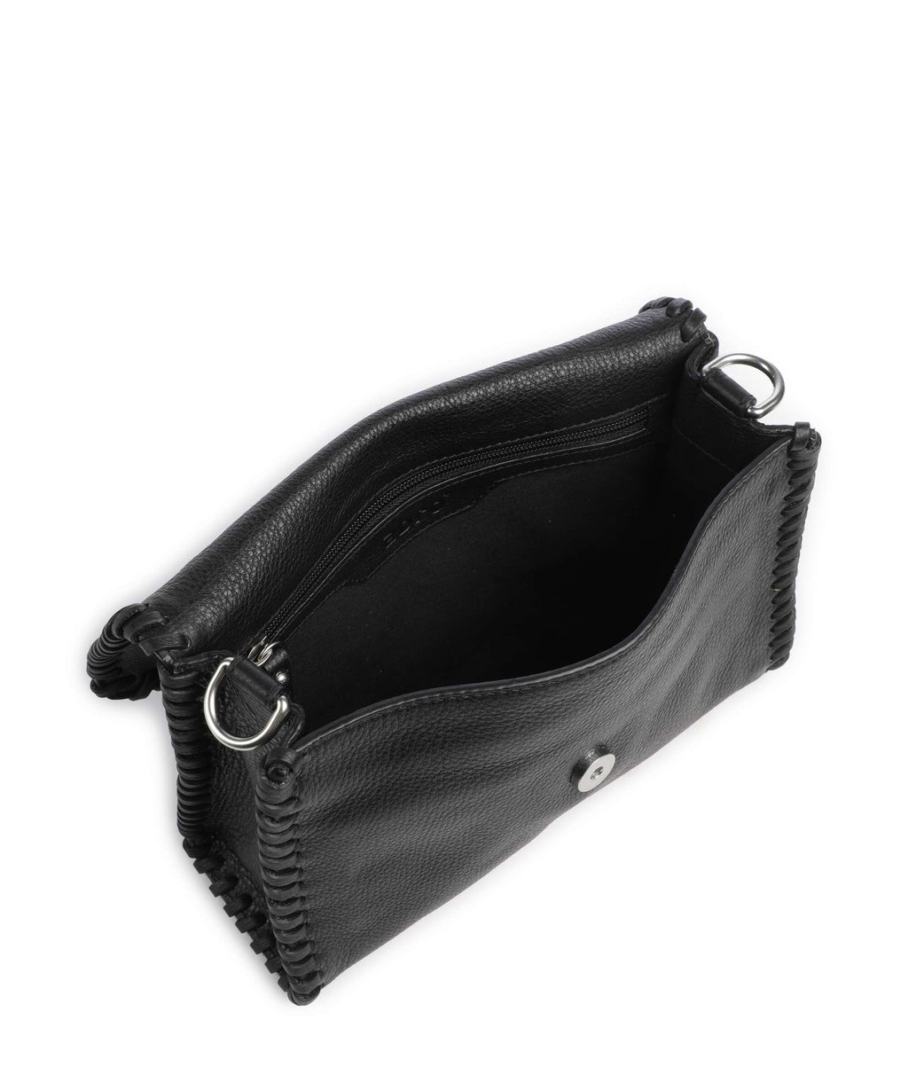 Abro Dalia Temi Stitch Shoulder bag black/nickel