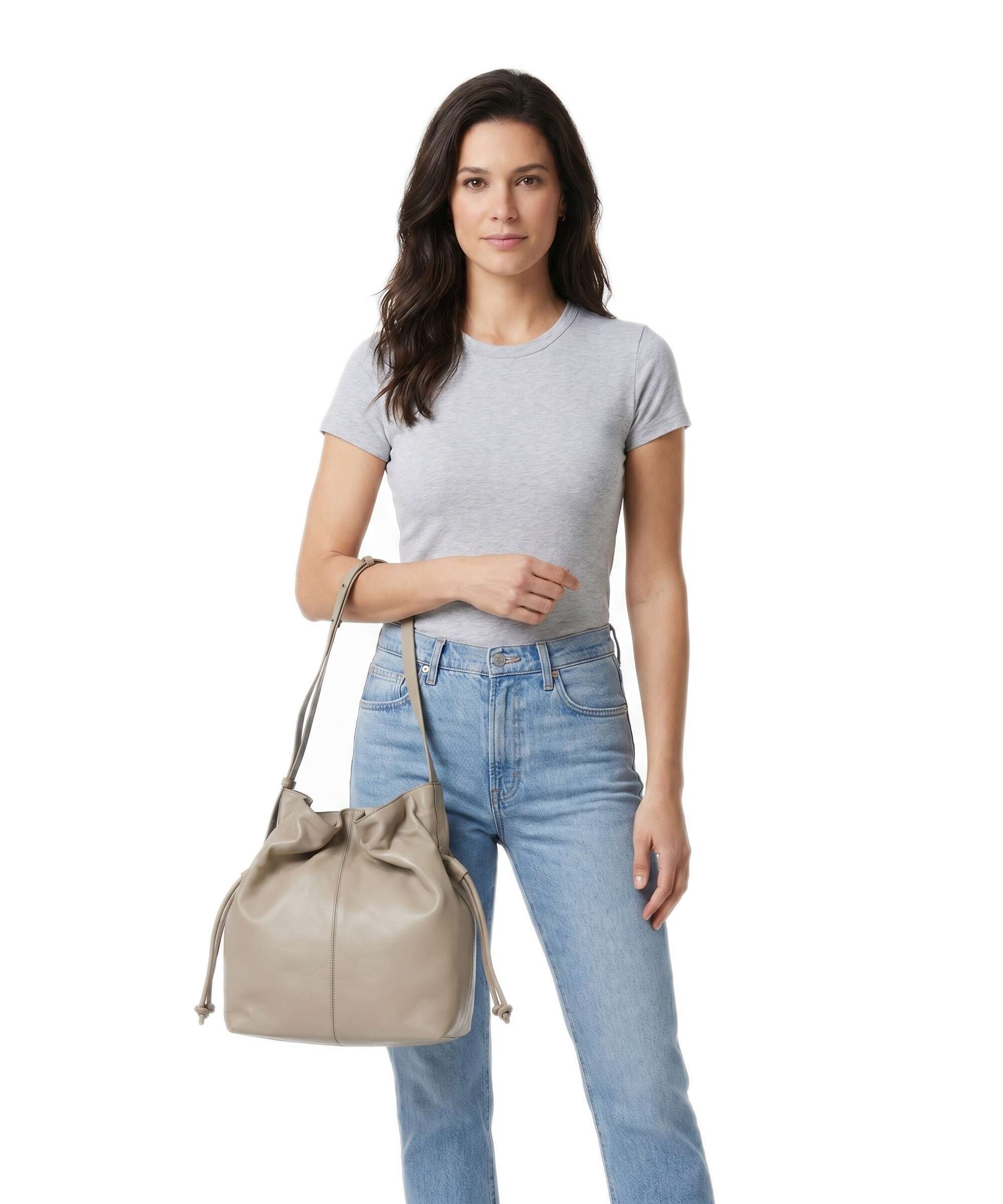Marc O'Polo Sienna Bucket bag earthy taupe