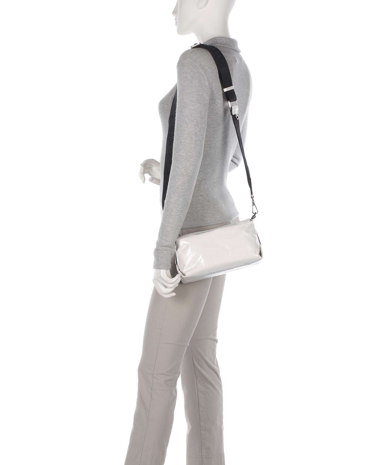 Liebeskind Elvira Paper Touch Crinkle S Crossbody bag arctic