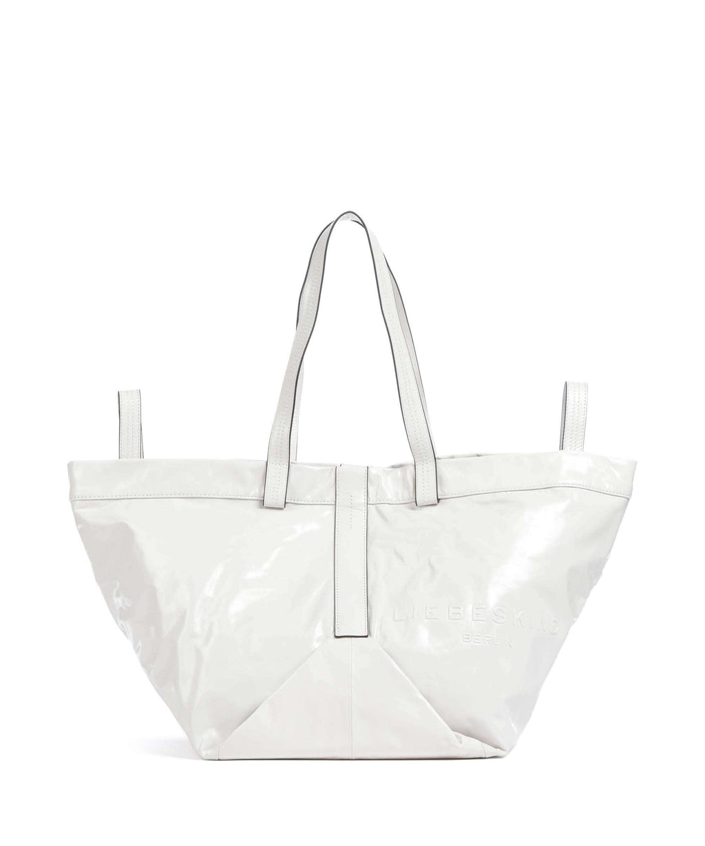 Liebeskind Elvira Paper Touch Crinkle L Tote bag arctic