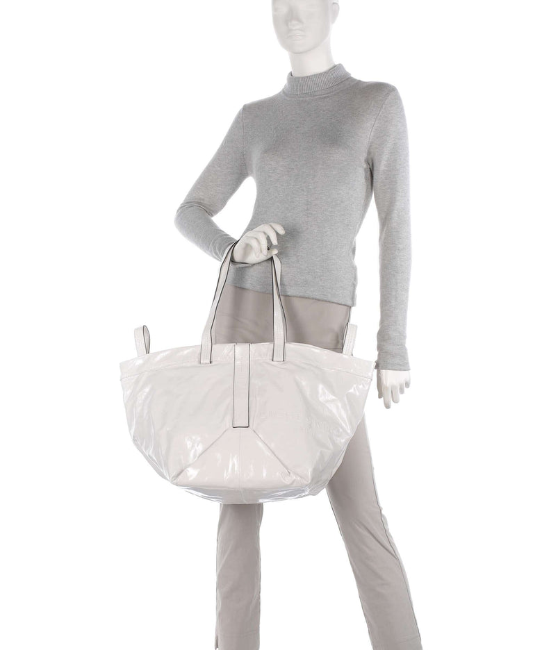Liebeskind Elvira Paper Touch Crinkle L Tote bag arctic