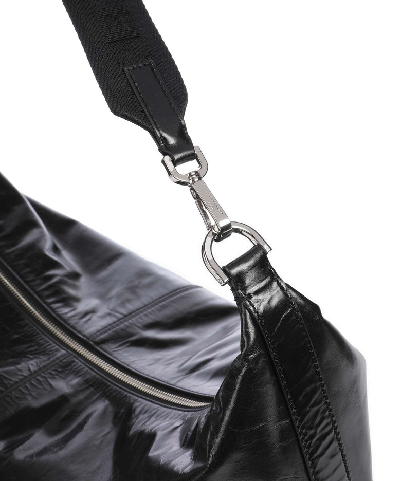 Liebeskind Paris 4 Paper Touch Crinkle L Hobo bag black