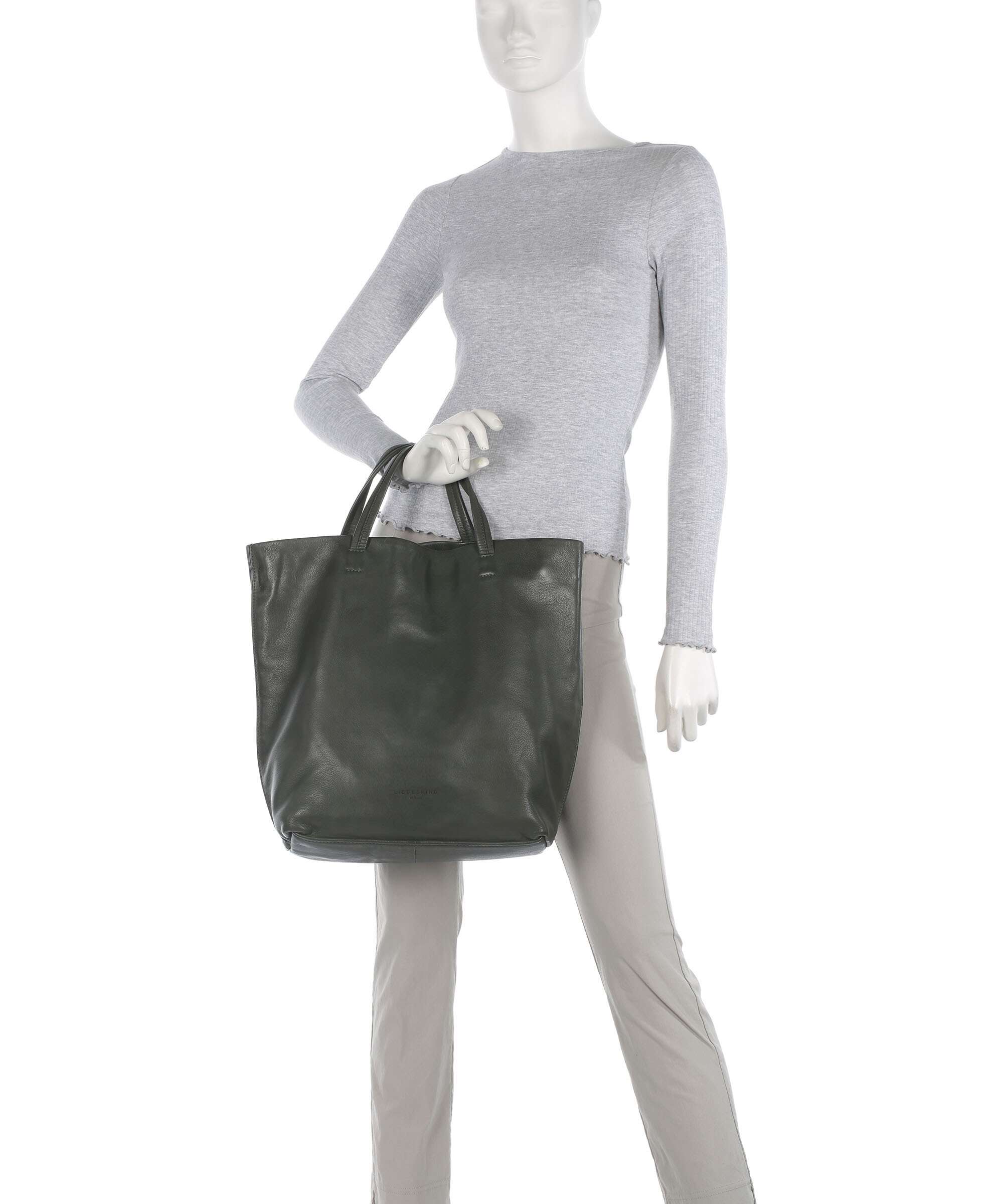 Liebeskind Hera Sheep Natural L Handbag cypress green