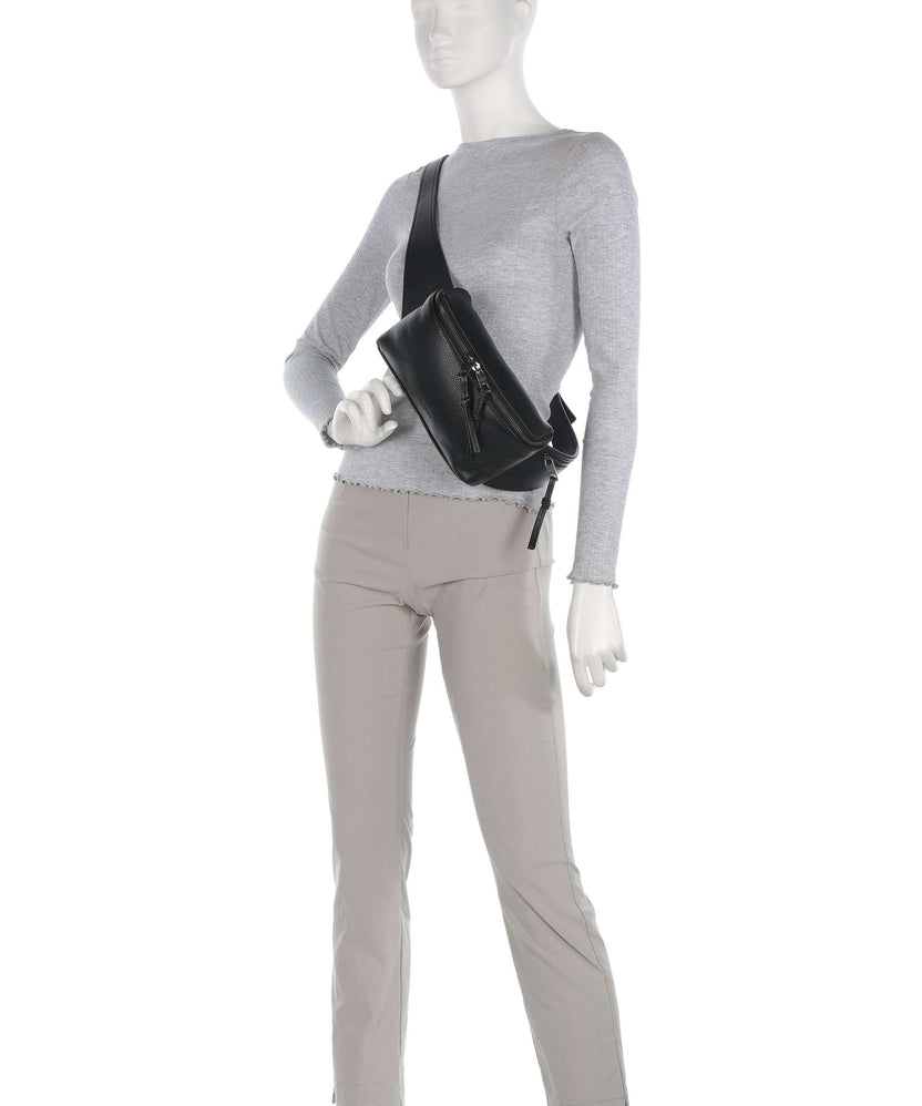 Liebeskind Hera Small Pebble S Fanny pack black