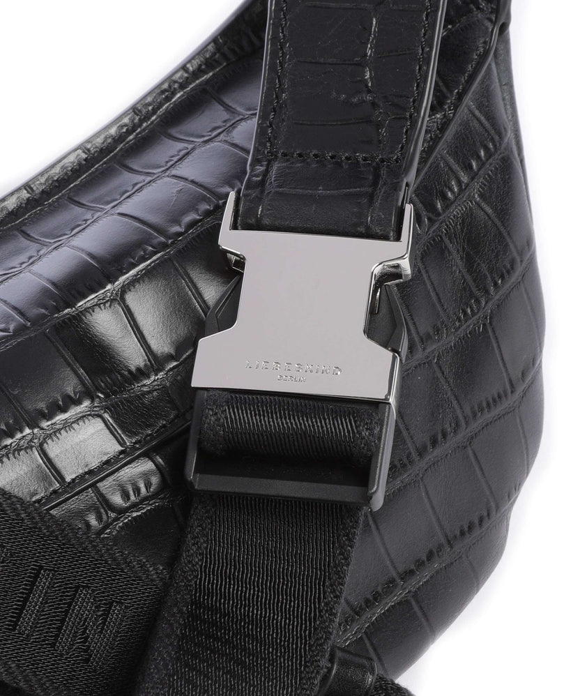 Liebeskind Chudy Croco S Fanny pack black