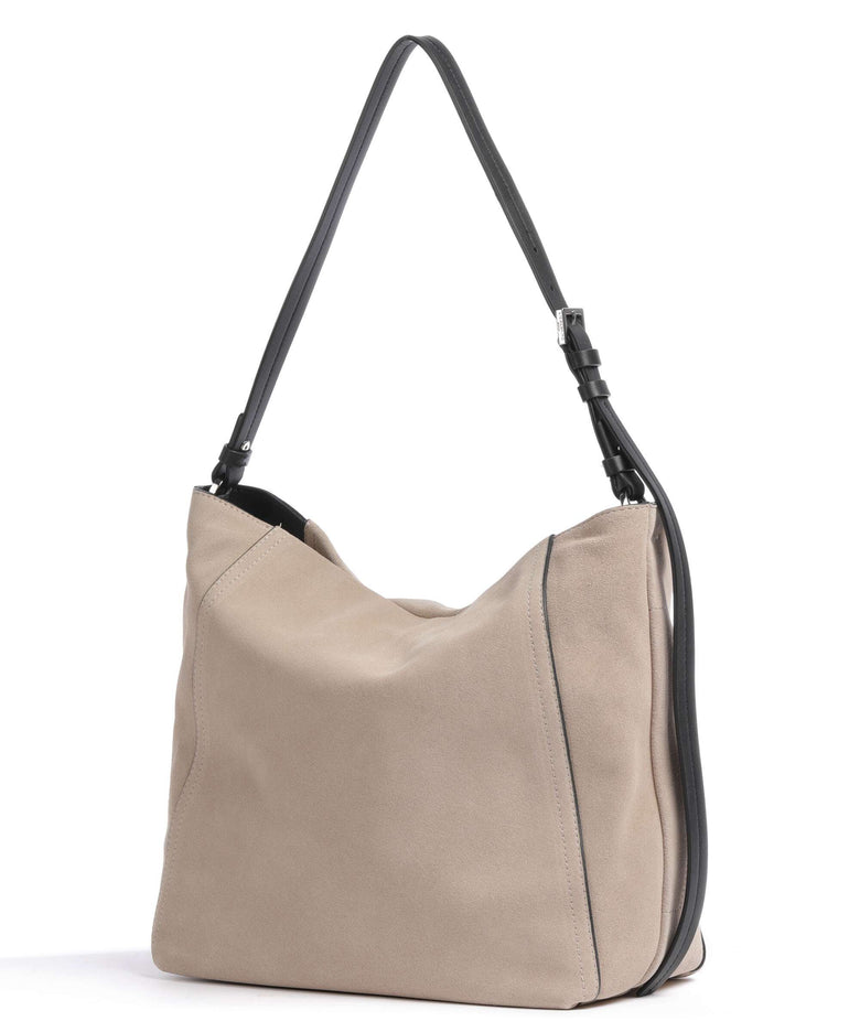 Liebeskind Chudy Suede M Hobo bag stone