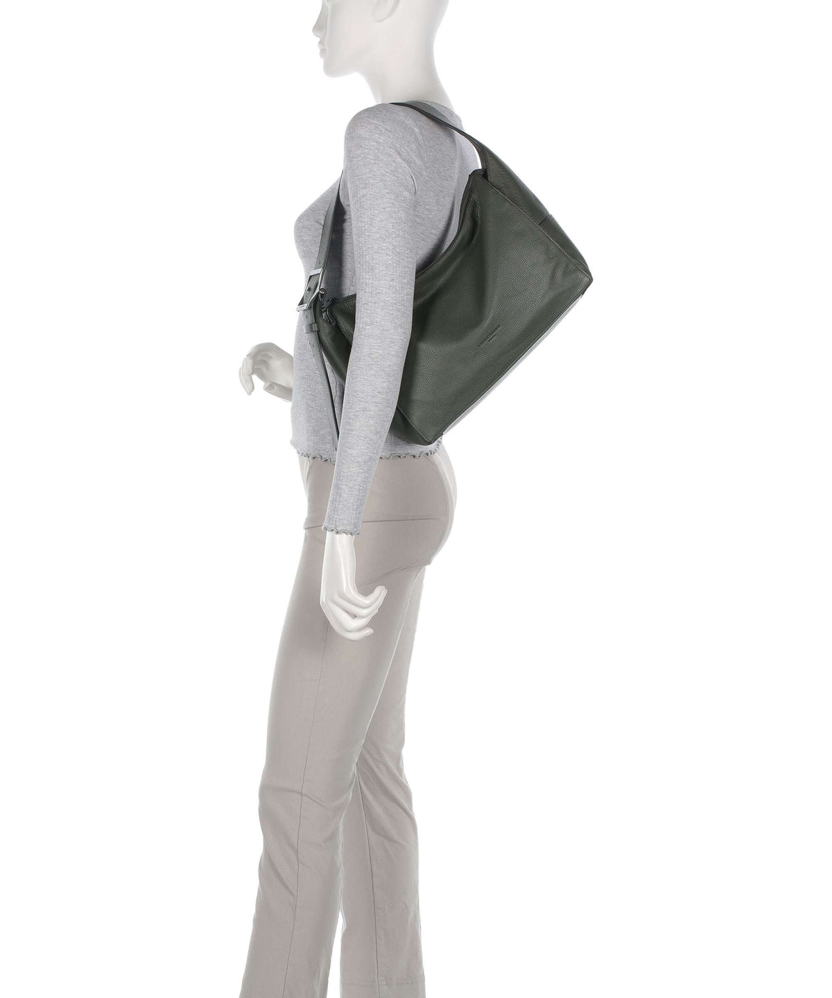 Liebeskind Lou Small Pebble M Hobo bag cypress green