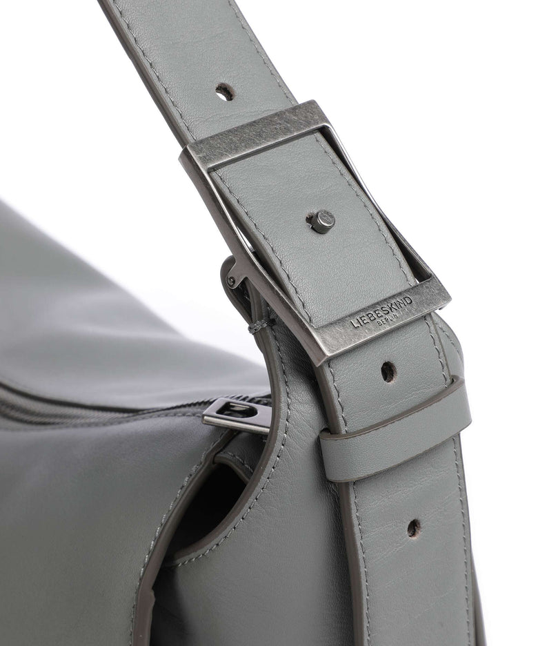 Liebeskind Lou Calf Optic M Hobo bag grigio