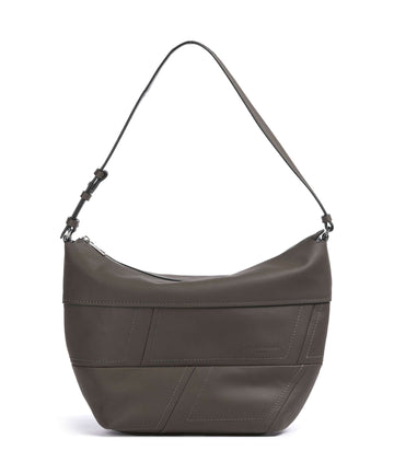 Liebeskind Edda Calf Optic M Bolso de hobo dark grigio