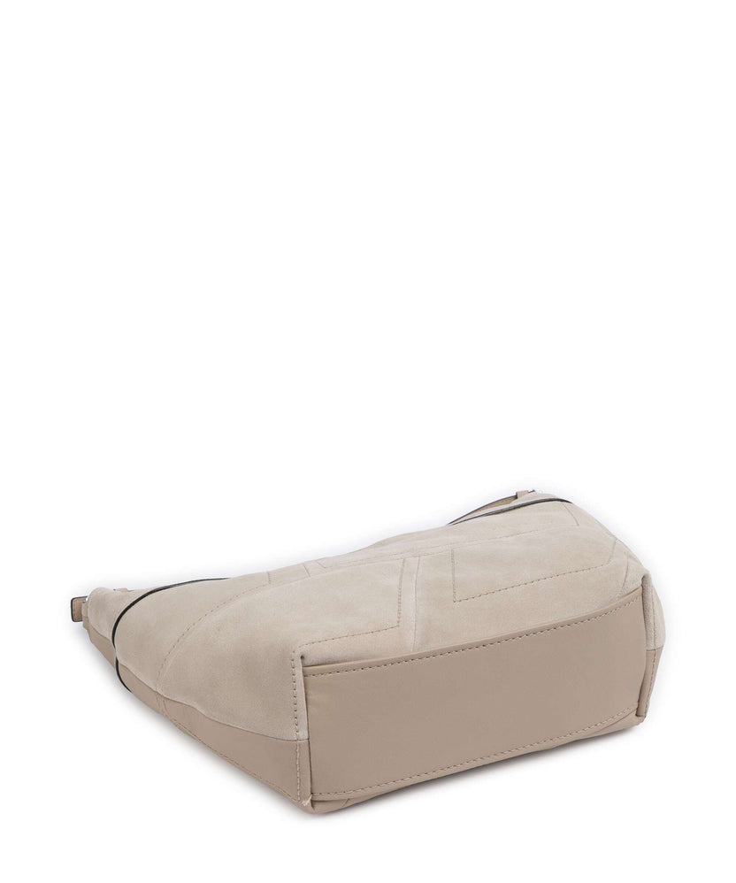 Liebeskind Edda Promo Suede M Hobo bag stone