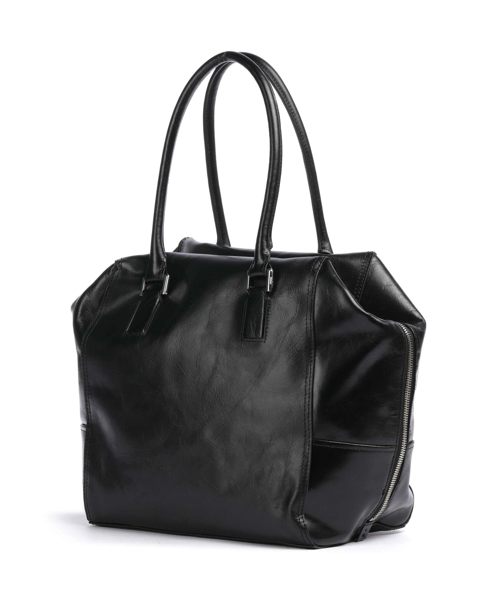 Liebeskind Kayla Lack Distressed M Tote bag black