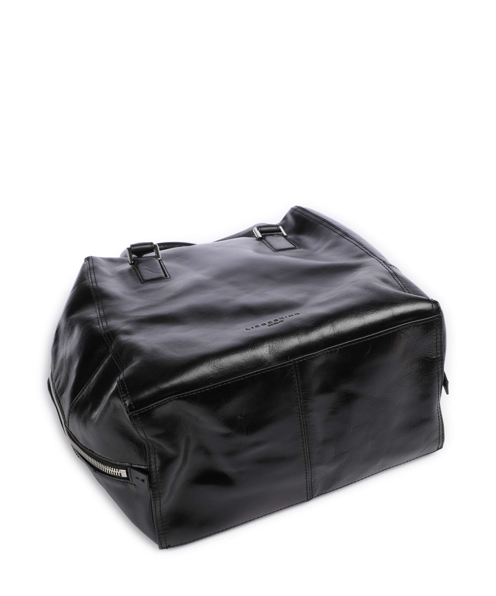 Liebeskind Kayla Lack Distressed M Tote bag black