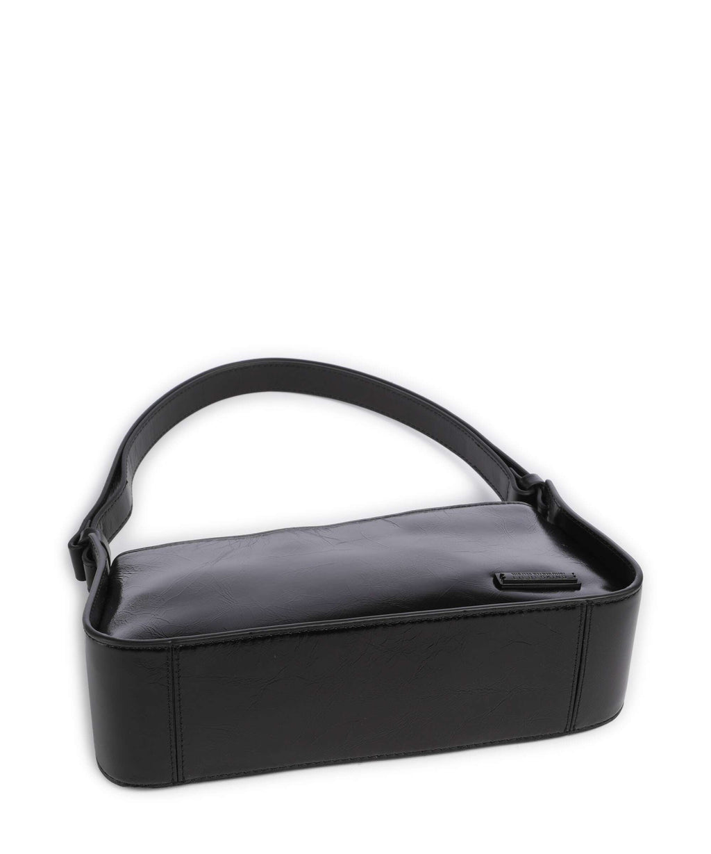 Liebeskind Franzis Lack Distressed S Shoulder bag black