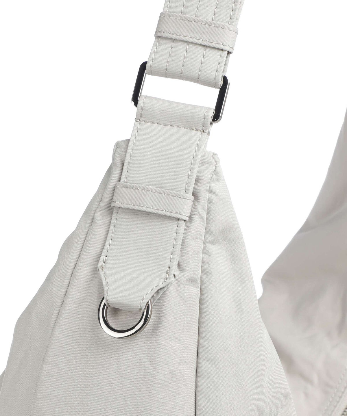 Liebeskind Moon Nylon L Hobo bag milk