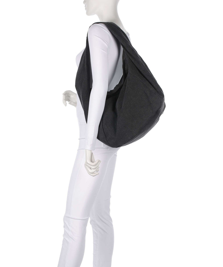 Liebeskind Farrah Denim L Hobo bag black