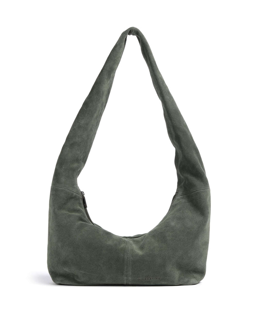 Liebeskind Bo Suede L Hobo bag forest