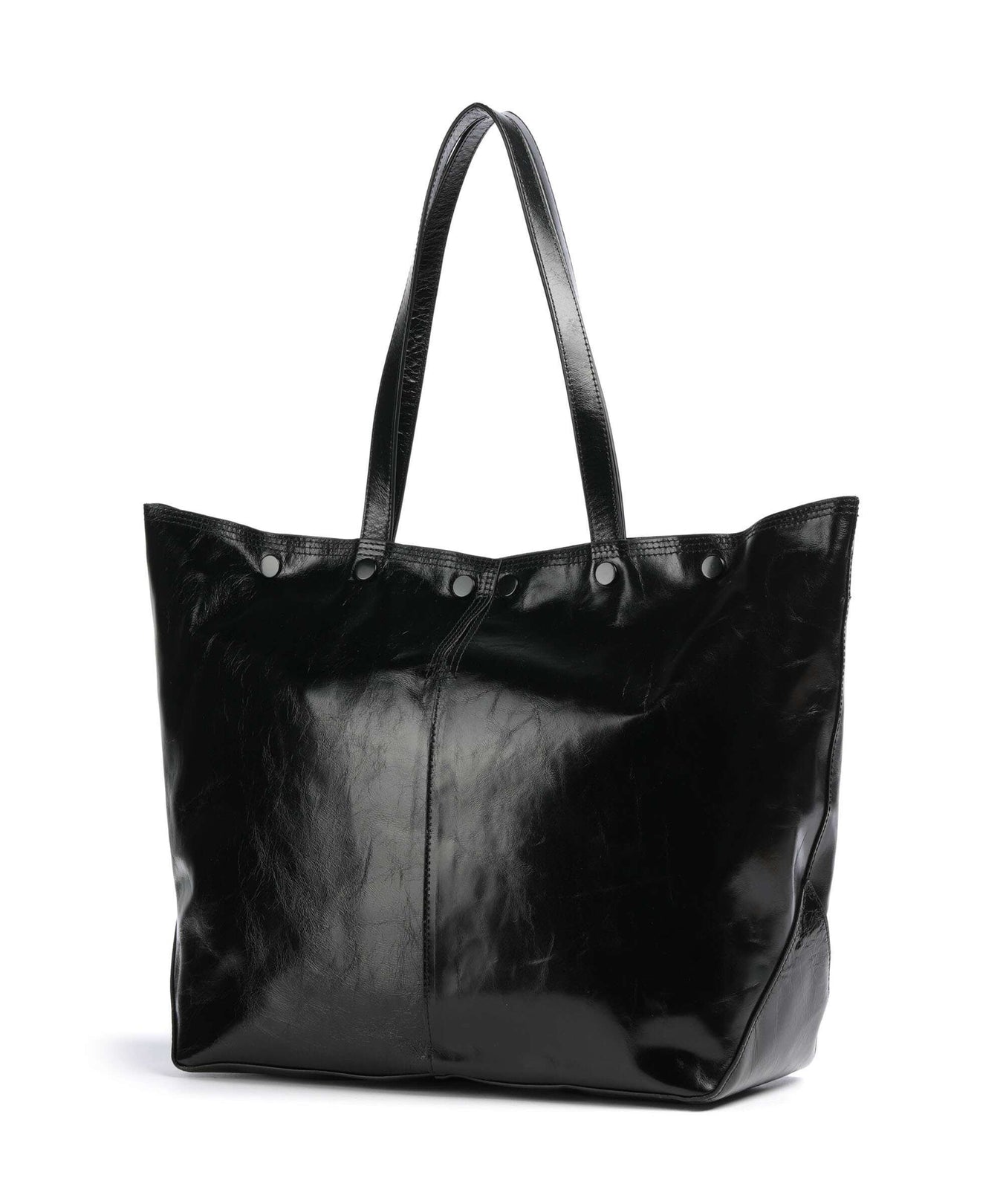 Liebeskind Rive Paper Touch Crinkle L Tote bag black