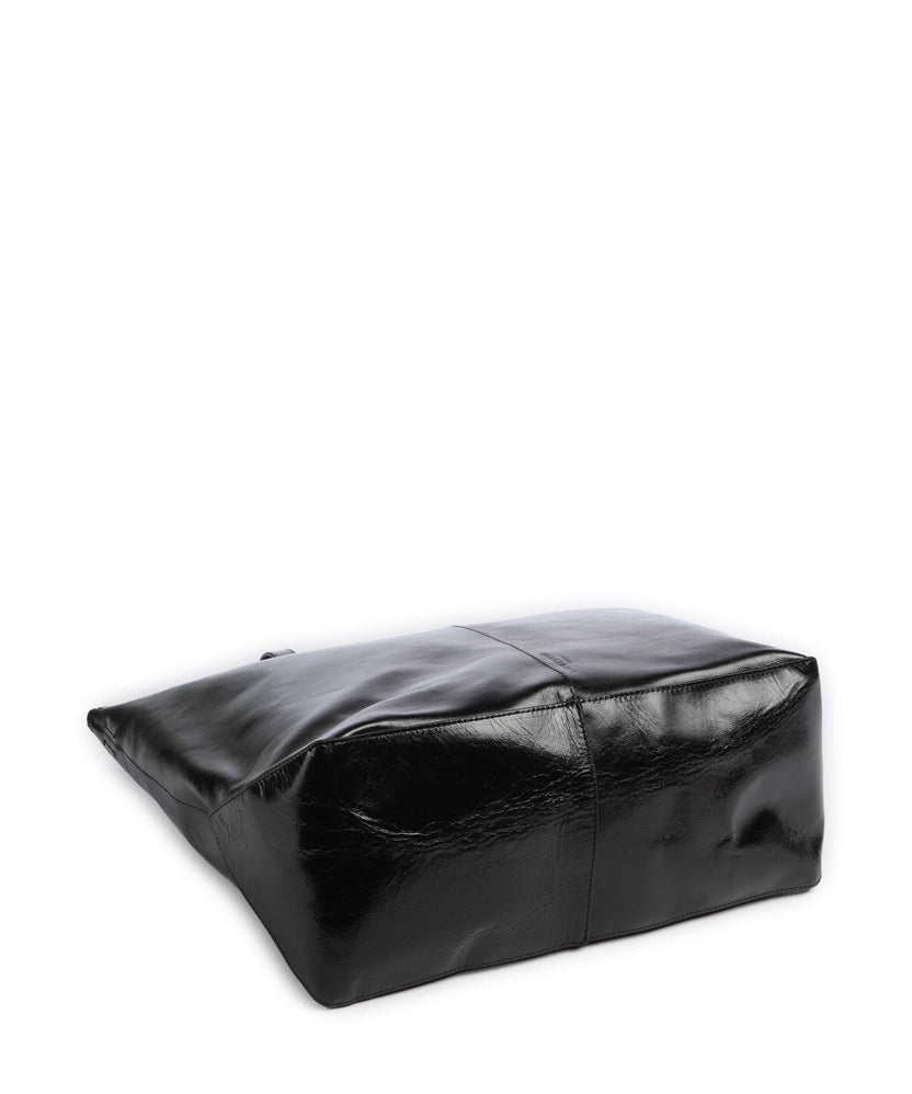 Liebeskind Rive Paper Touch Crinkle L Tote bag black