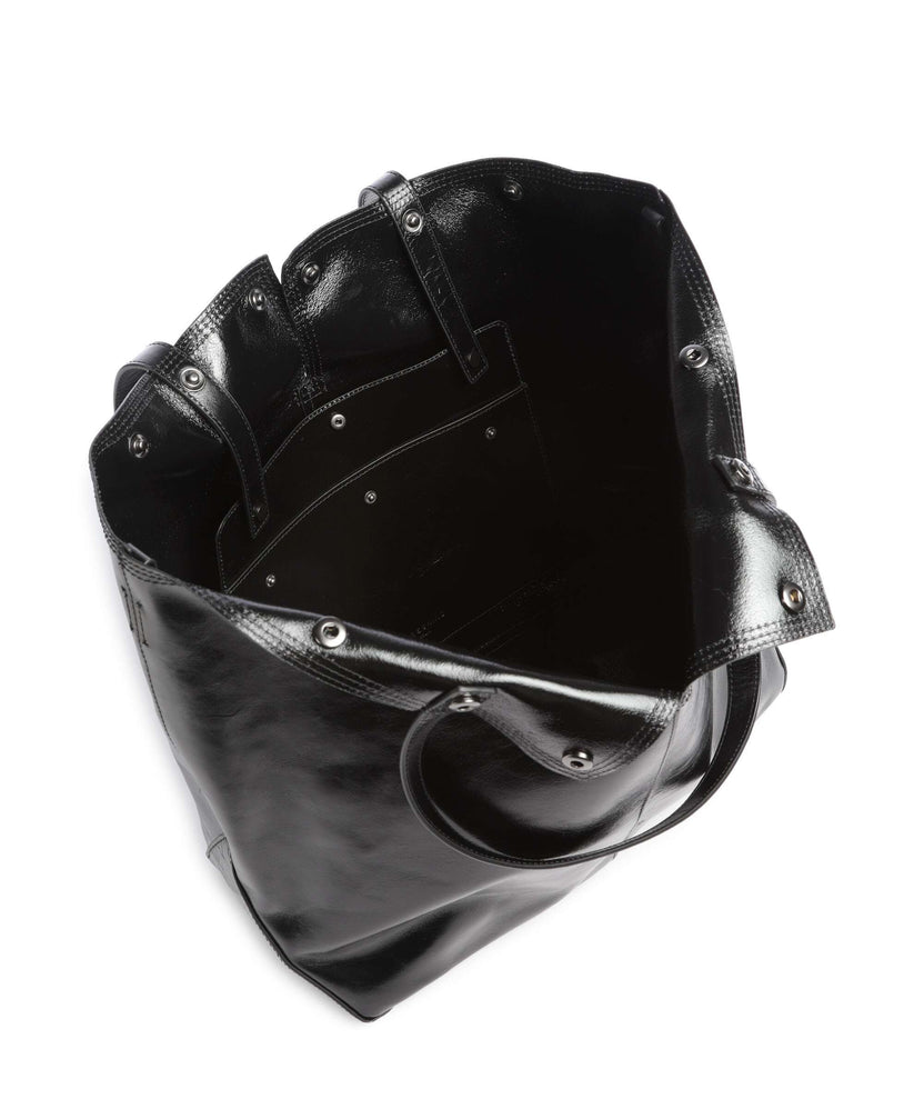 Liebeskind Rive Paper Touch Crinkle L Tote bag black