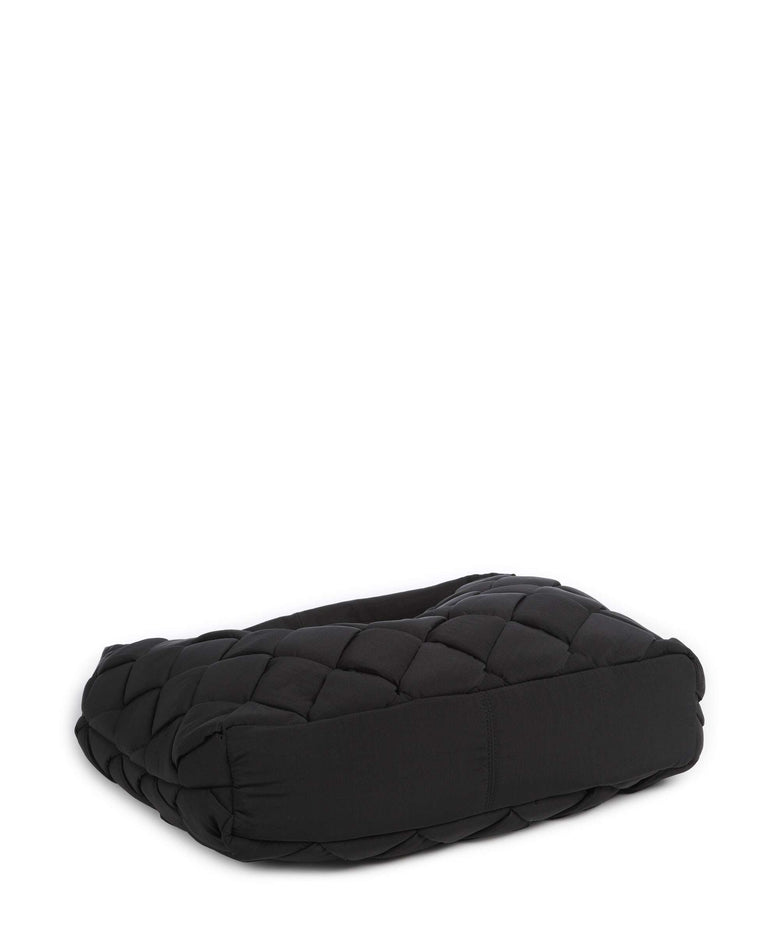 Liebeskind Bo Weaved Nylon L Hobo bag black