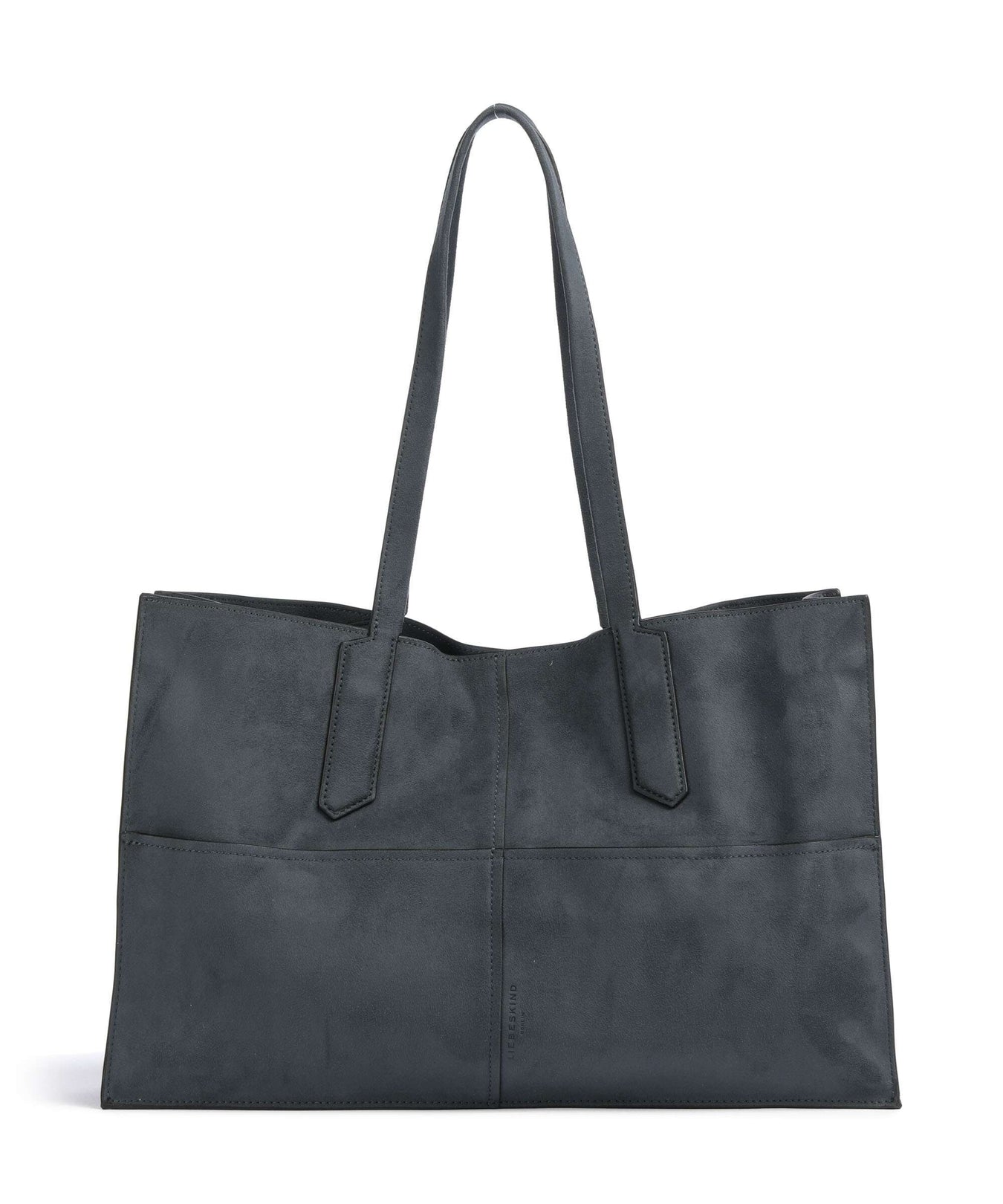Liebeskind Amy Vegan Suede L Tote bag peacoat