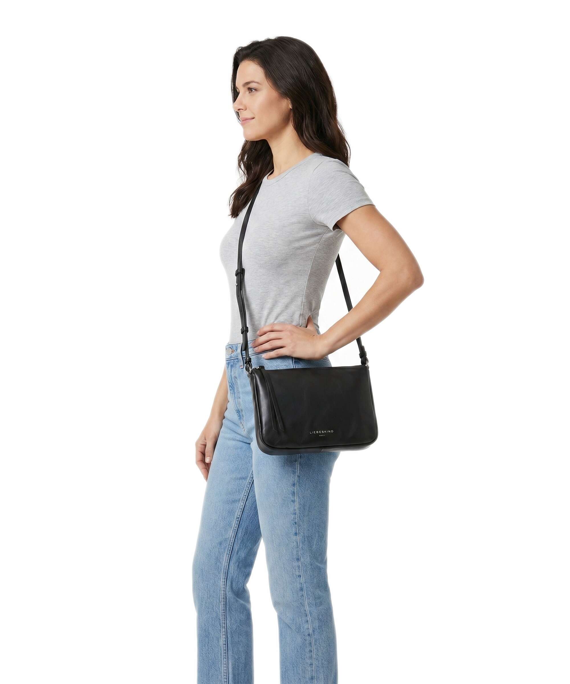 Liebeskind Nina Indian Sheep M Crossbody bag black