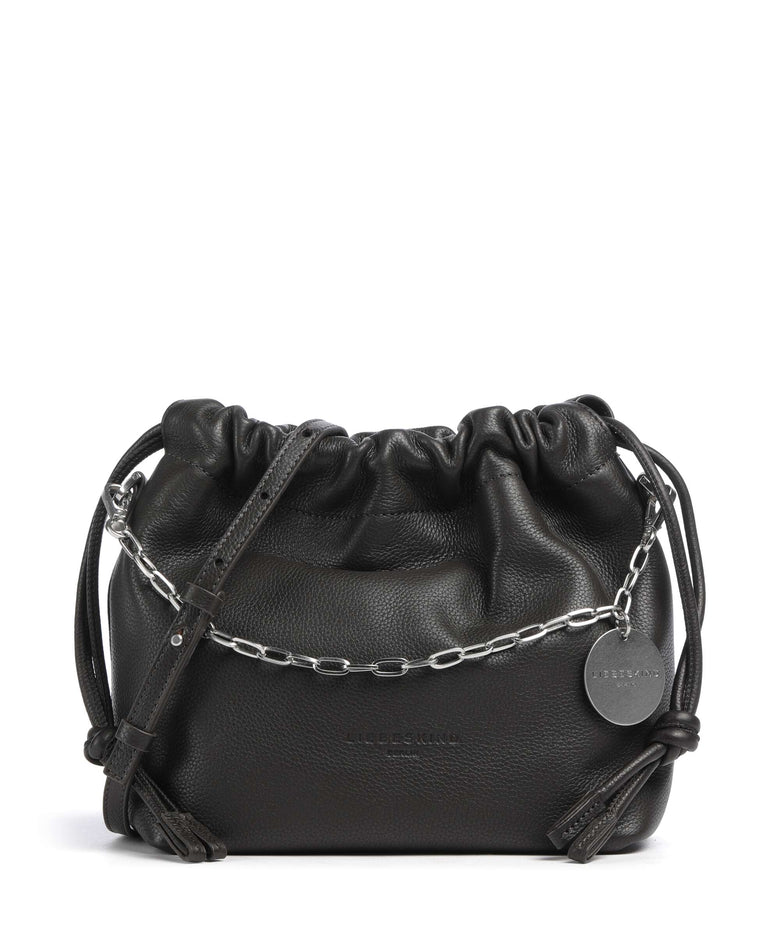 Liebeskind Lya II Small Pebble S Bucket bag deep soil