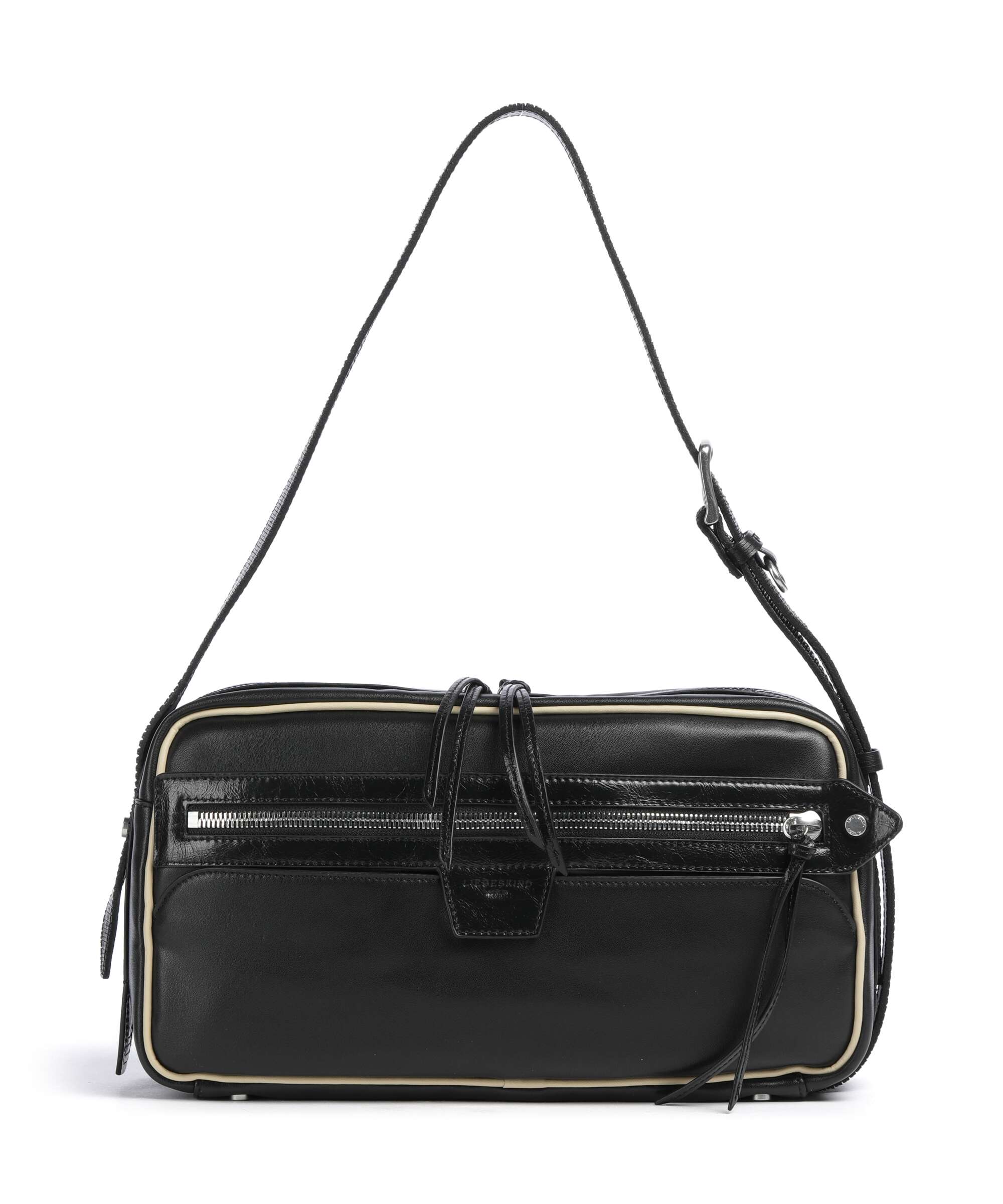 Liebeskind Juno Recycled Soft Calf M Shoulder bag black