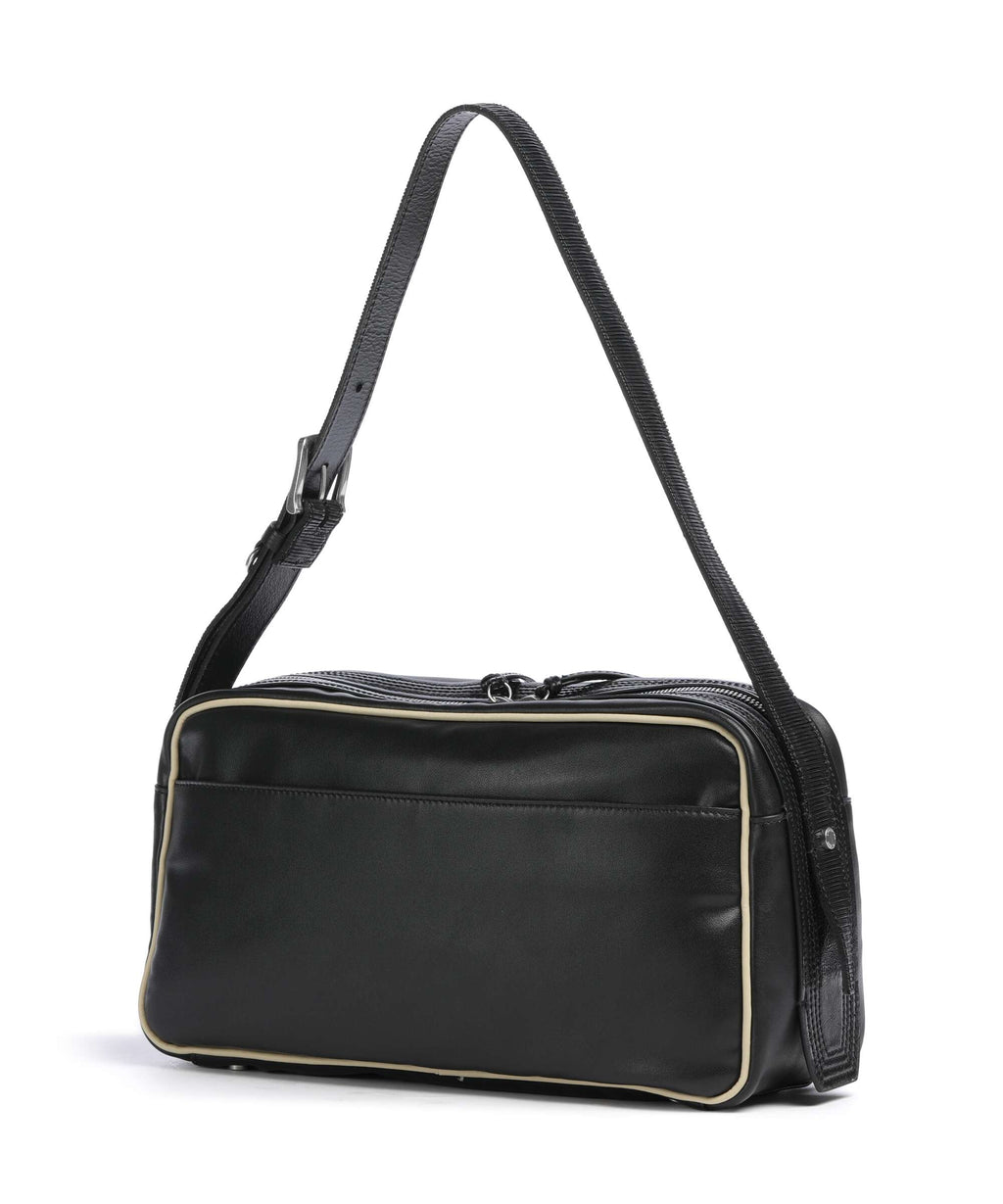 Liebeskind Juno Recycled Soft Calf M Shoulder bag black